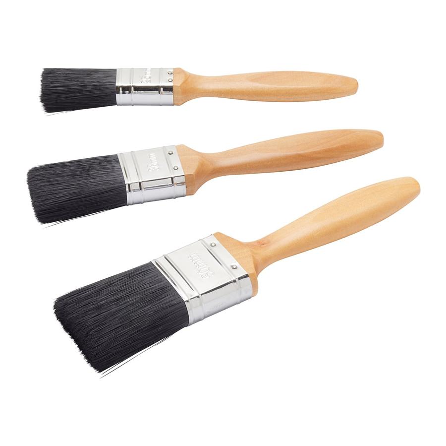 Fit For The Job 3 pc Professional Paint Brush Set