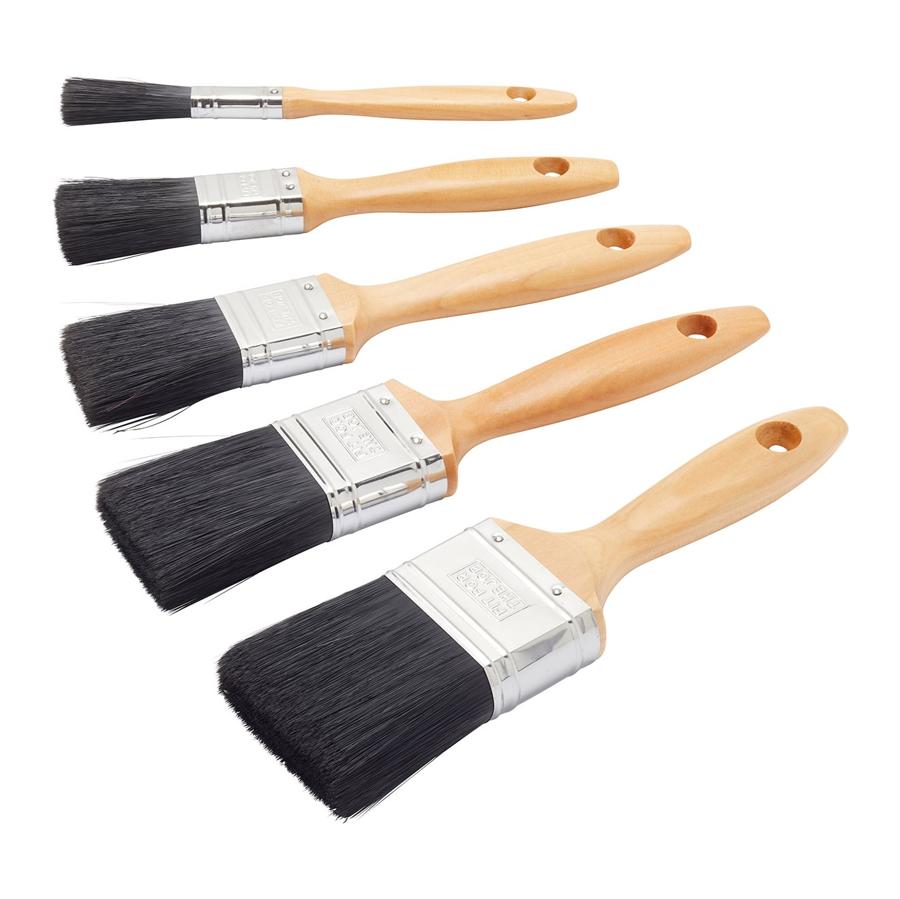 Fit For The Job 5 pc Professional Paint Brush Set
