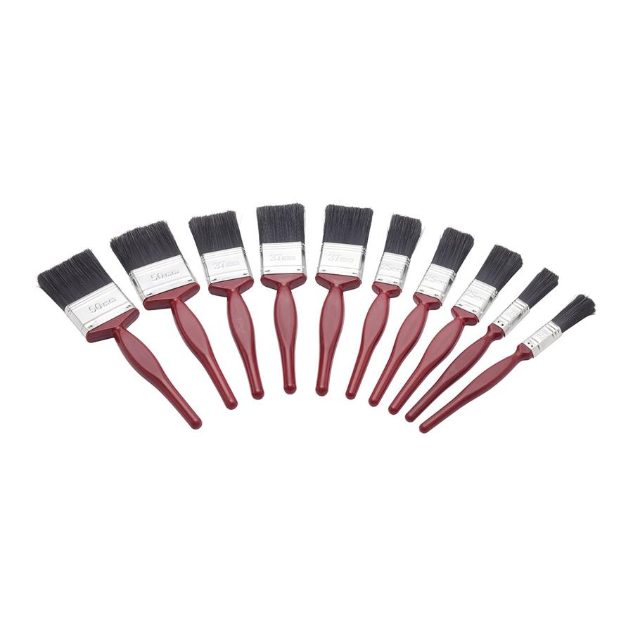 Fit For The Job 10 pc Budget Paint Brush Set
