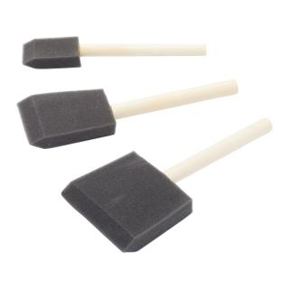 Fit For The Job 3 pc Foam Sponge Brush Set