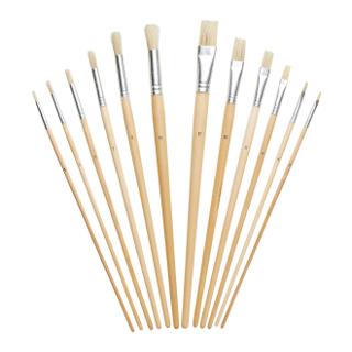 Fit For The Job 12 pc Artists Paint Brush Set