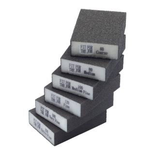 Fit For The Job 6 pc Flexible Sanding Blocks Pack