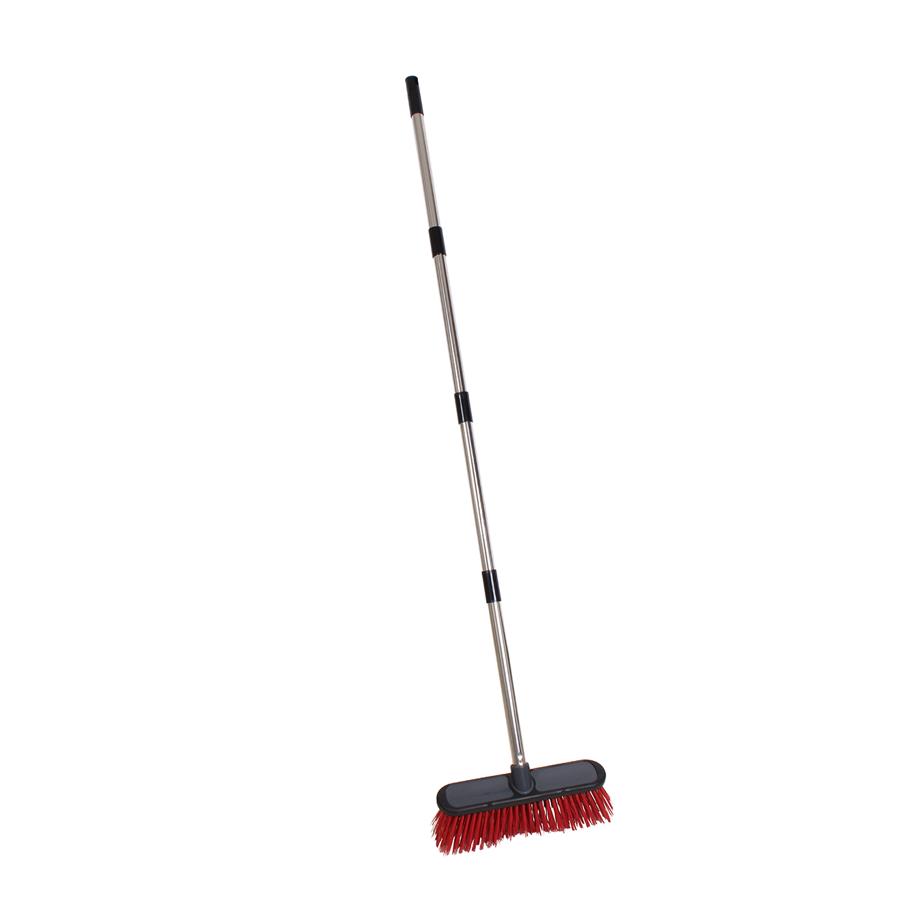 Fit for the Job 11" Synthetic Outdoor Broom, Complete