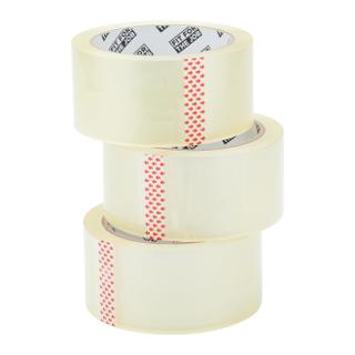Fit for the Job Triple Pack 2" x 66M Clear Parcel Tape
