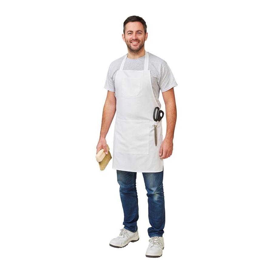 Fit For The Job White Painter's Apron