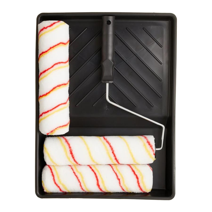 Fit For The Job 9" x 1.5" 5 pc Triple Medium Pile Roller Set