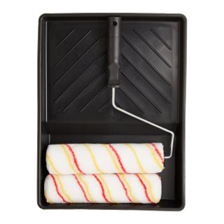 Fit For The Job 9" x 1.5" 4 pc Twin Medium Pile Roller Set