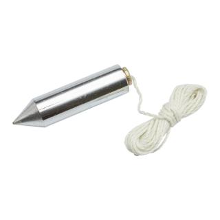 Fit For The Job 2" Steel Plumb Bob & Line